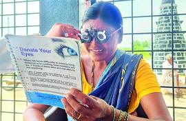 Fund someone’s reading glasses  