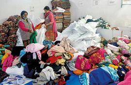 Clothes piling up? Pass them on