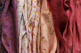 Prints with real flowers