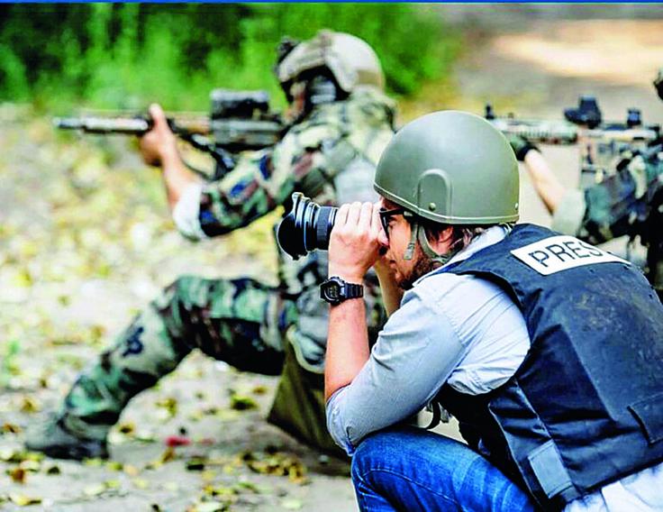 Reporters in the line of fire 